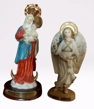 figuras religiosas en cerámica