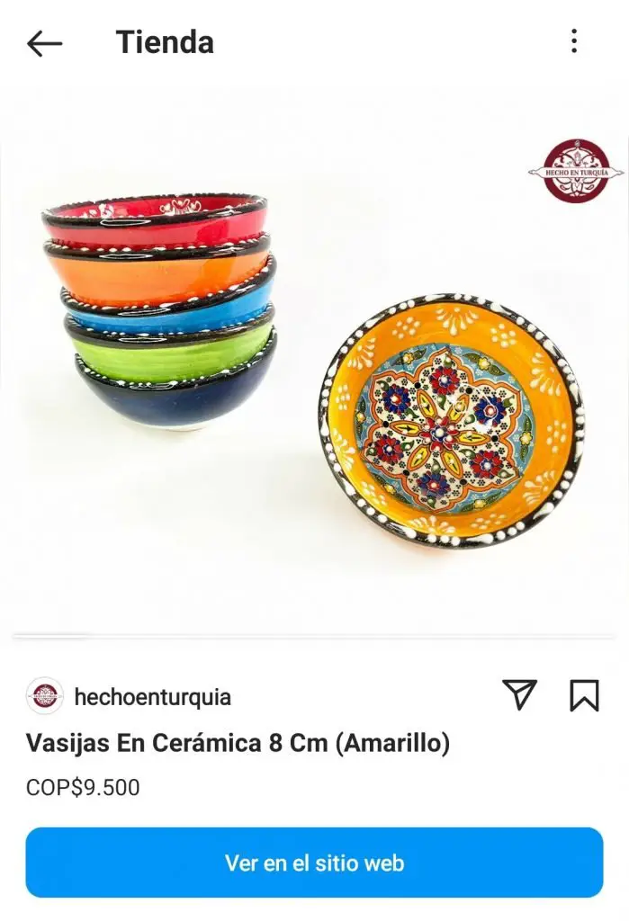 Vender cerámica por Instagram